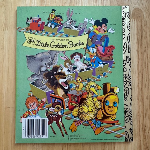 The Rabbits Adventure Little Golden Book Betty Ren Wright Vintage Childrens Book - Picture 5 of 5